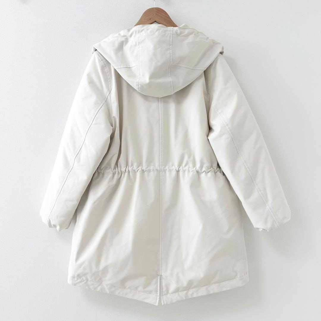 2024AW✨23区　ミリタリーダウンコート　ホワイト　大きいサイズ　44 3