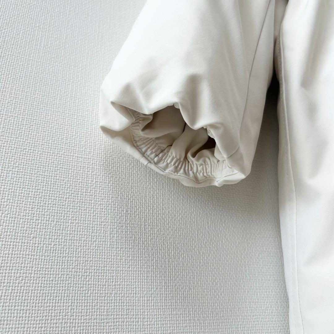 2024AW✨23区　ミリタリーダウンコート　ホワイト　大きいサイズ　44 7