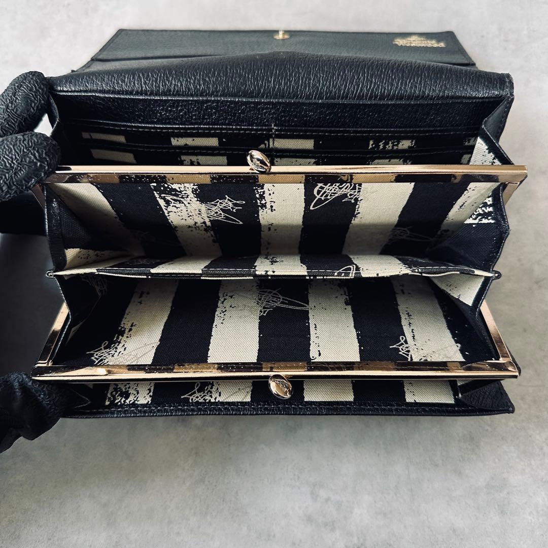Vivienne Westwood ジャイアントオーブ　二つ折り長財布　がま口 14