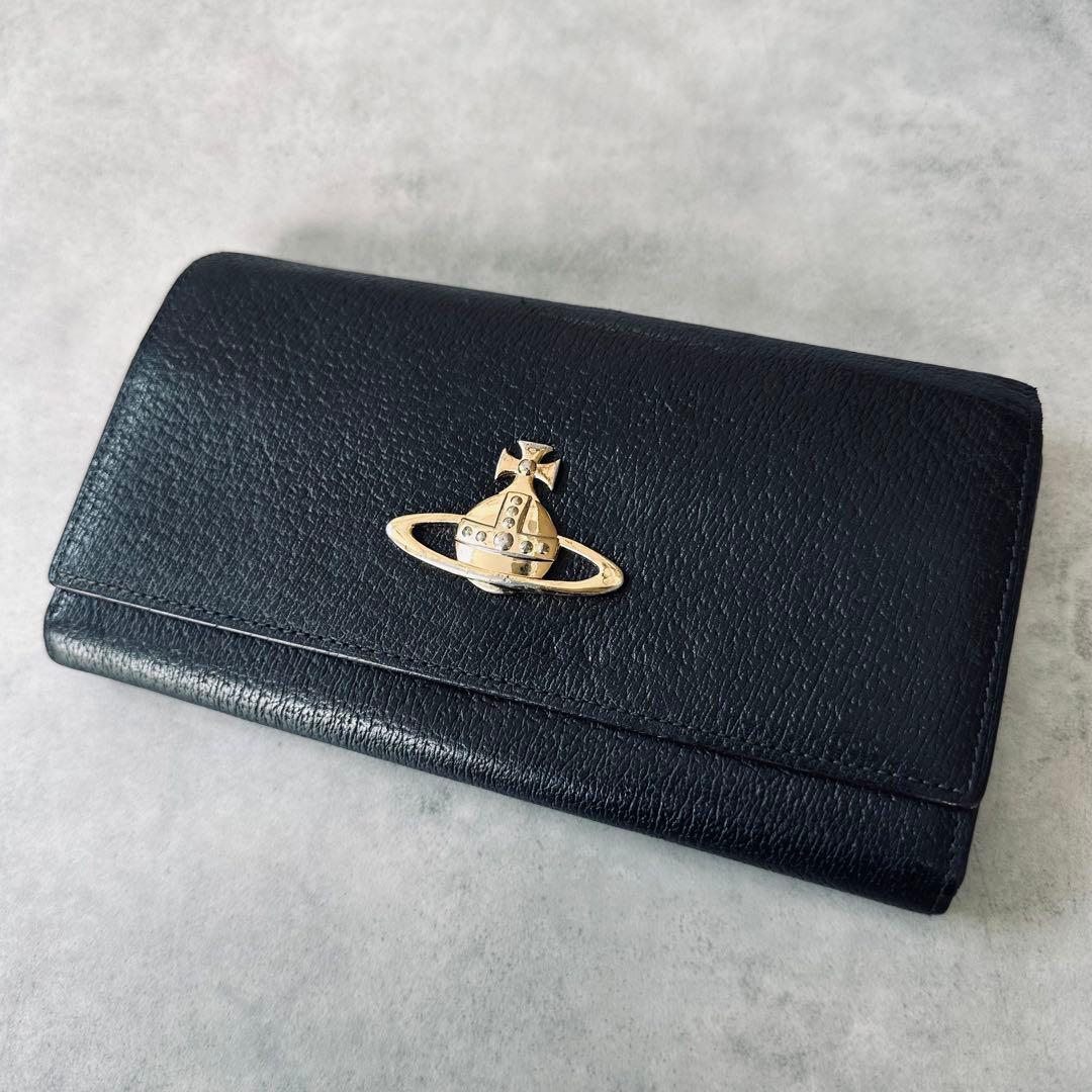 Vivienne Westwood ジャイアントオーブ　二つ折り長財布　がま口 3