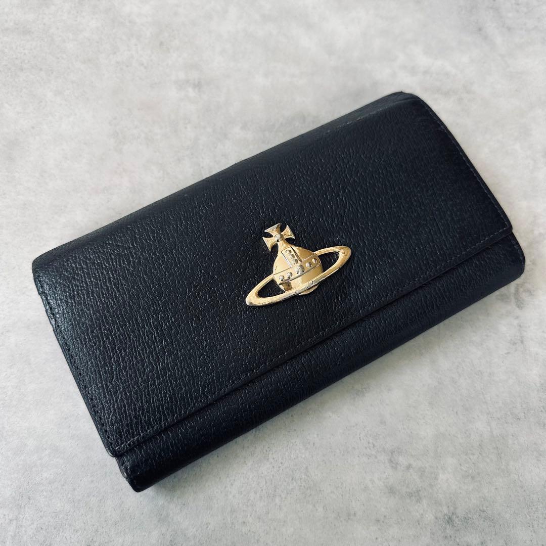 Vivienne Westwood ジャイアントオーブ　二つ折り長財布　がま口 4