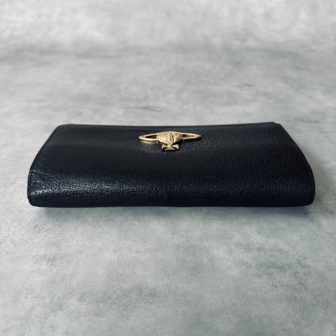 Vivienne Westwood ジャイアントオーブ　二つ折り長財布　がま口 5