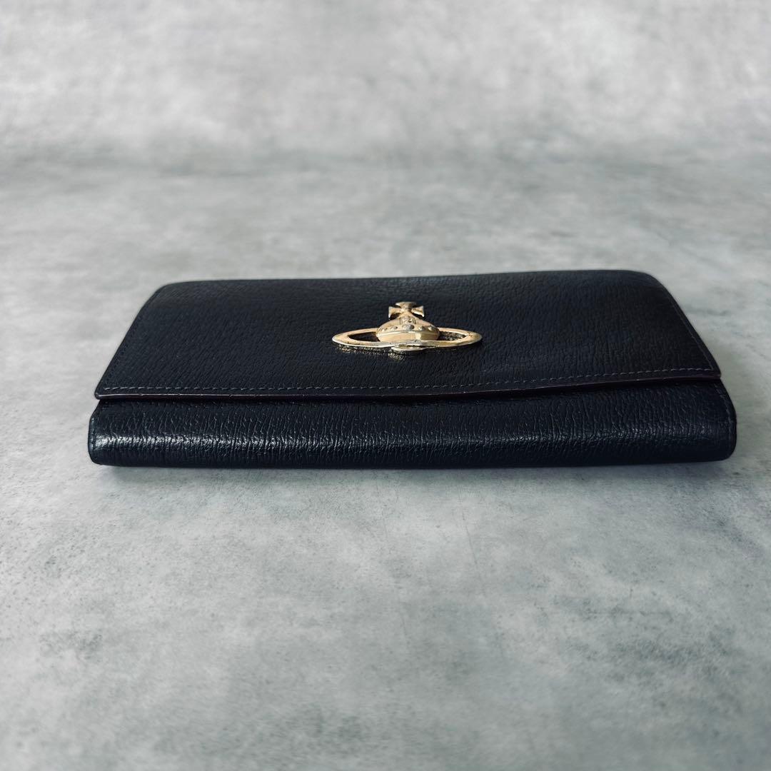 Vivienne Westwood ジャイアントオーブ　二つ折り長財布　がま口 6