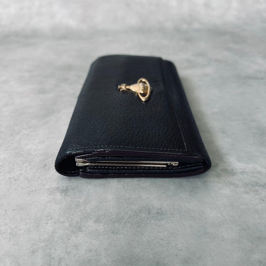 Vivienne Westwood ジャイアントオーブ　二つ折り長財布　がま口 7