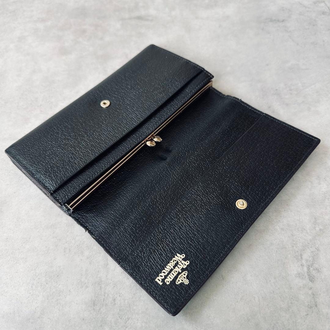 Vivienne Westwood ジャイアントオーブ　二つ折り長財布　がま口 10
