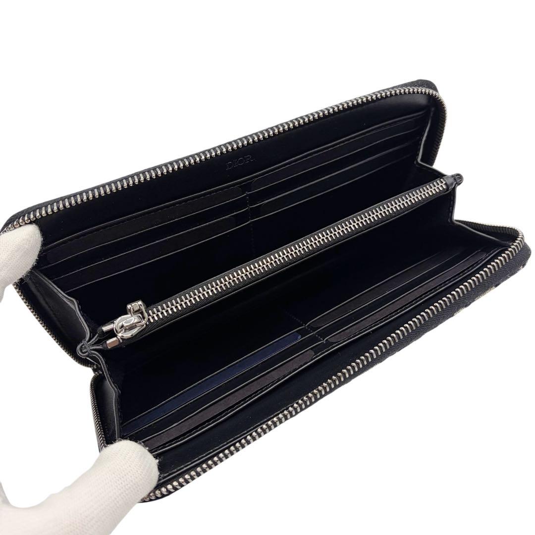 ⭐️ほぼ未使用⭐️ ディオール オブリーク ロングジップウォレット 4