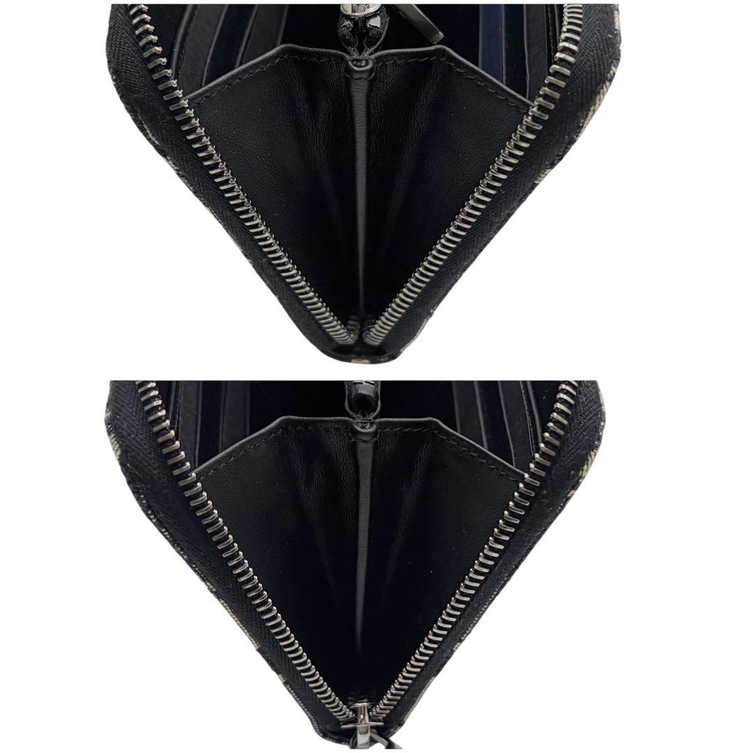 ⭐️ほぼ未使用⭐️ ディオール オブリーク ロングジップウォレット 7