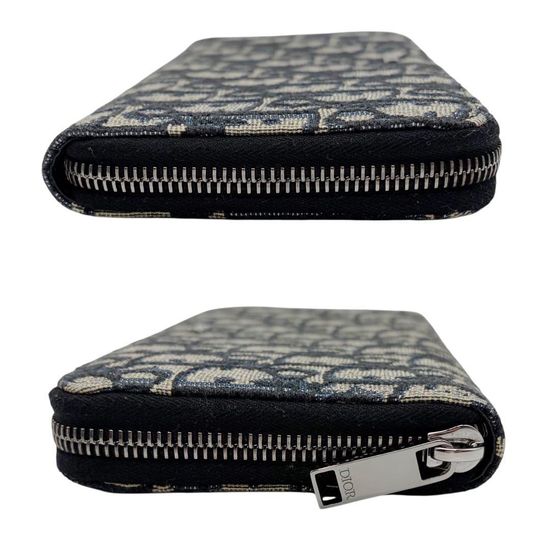 ⭐️ほぼ未使用⭐️ ディオール オブリーク ロングジップウォレット 9