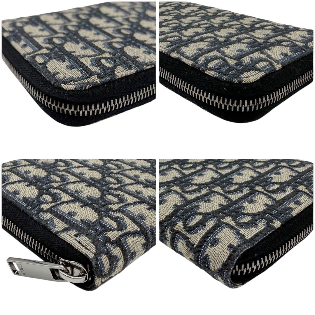 ⭐️ほぼ未使用⭐️ ディオール オブリーク ロングジップウォレット 10