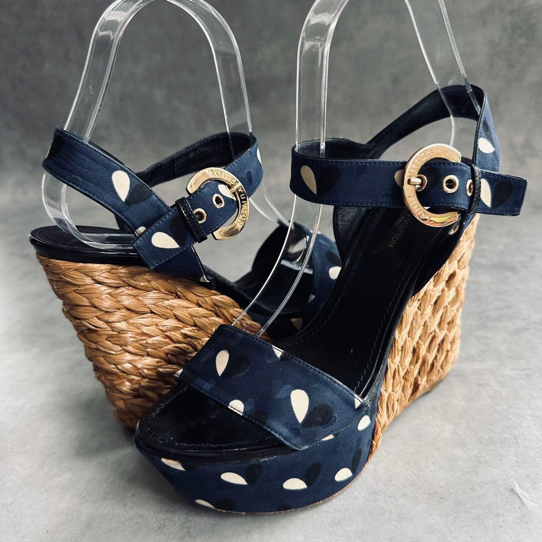 Louis Vuitton Tuileries ウェッジサンダル