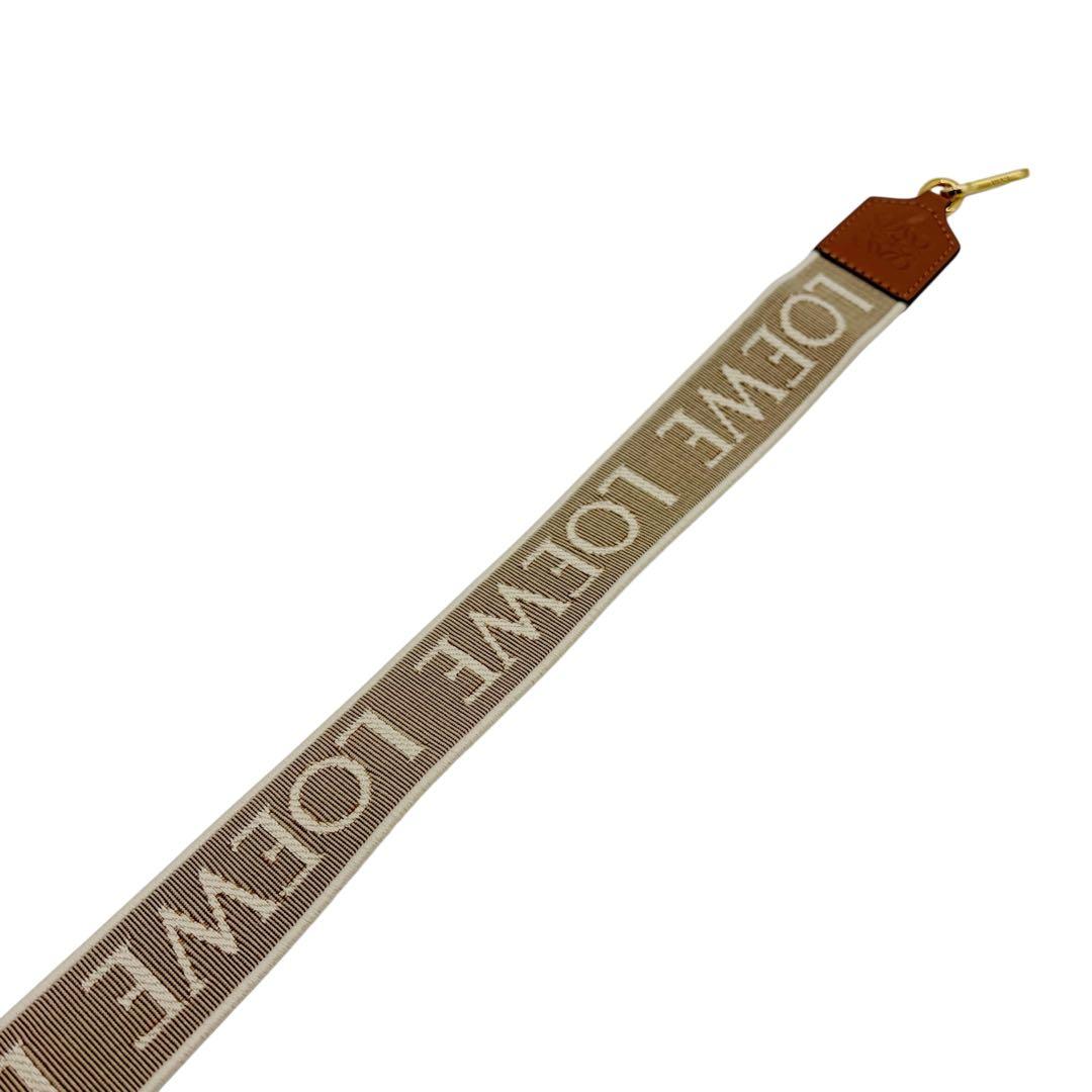 ⭐️美品⭐️ ロエベ アナグラム ロゴ ショルダーストラップ ブラウン 4