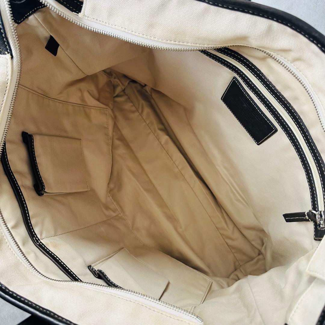 COACH Heritage Striped Large Tote Bag 15