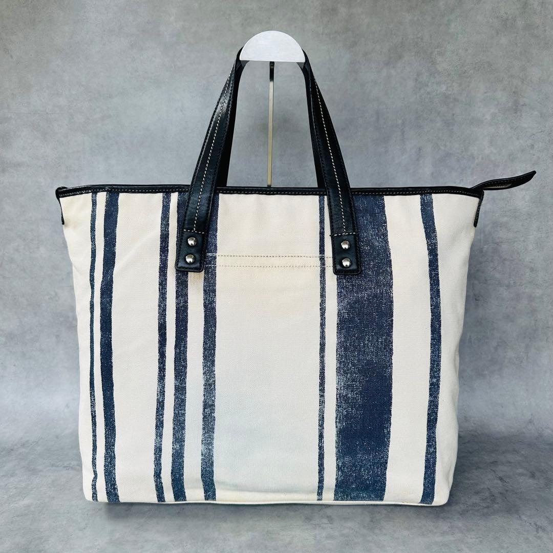 COACH Heritage Striped Large Tote Bag 3