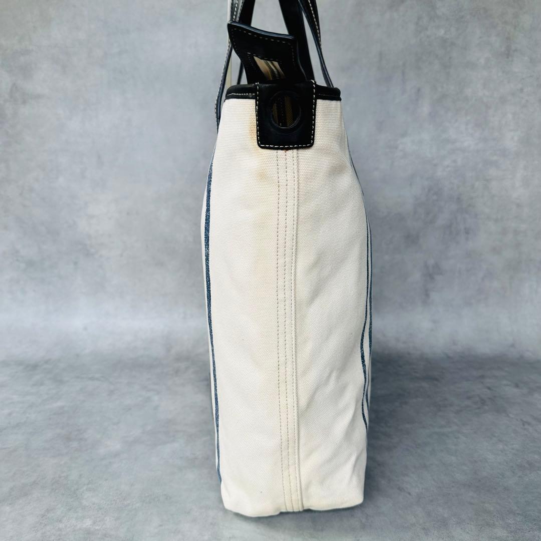 COACH Heritage Striped Large Tote Bag 5