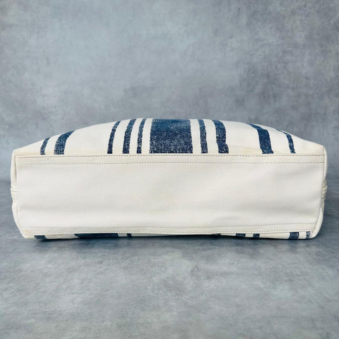 COACH Heritage Striped Large Tote Bag 8