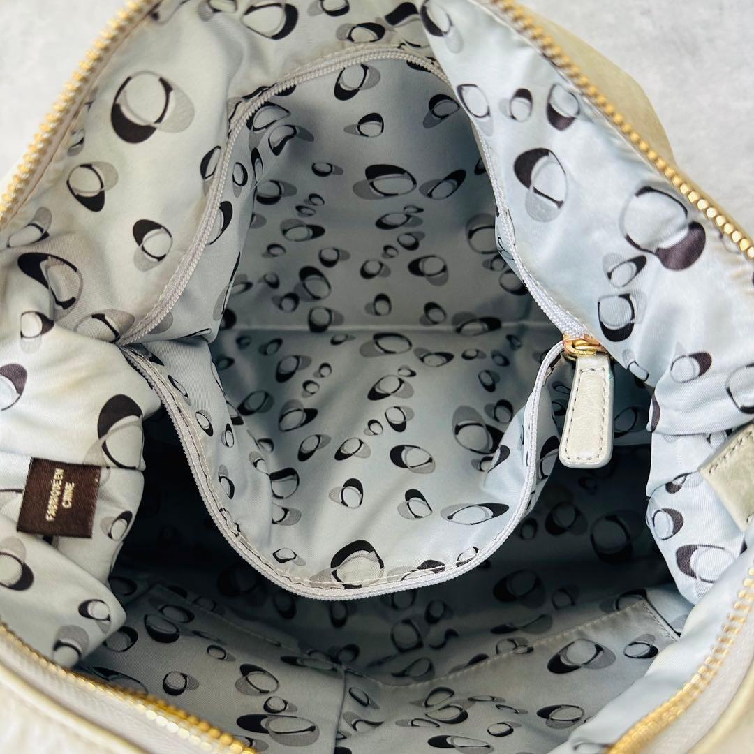 Y2K COACH Poppy Turnlock Double Pocket 13