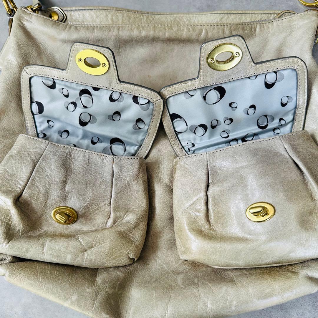 Y2K COACH Poppy Turnlock Double Pocket 14