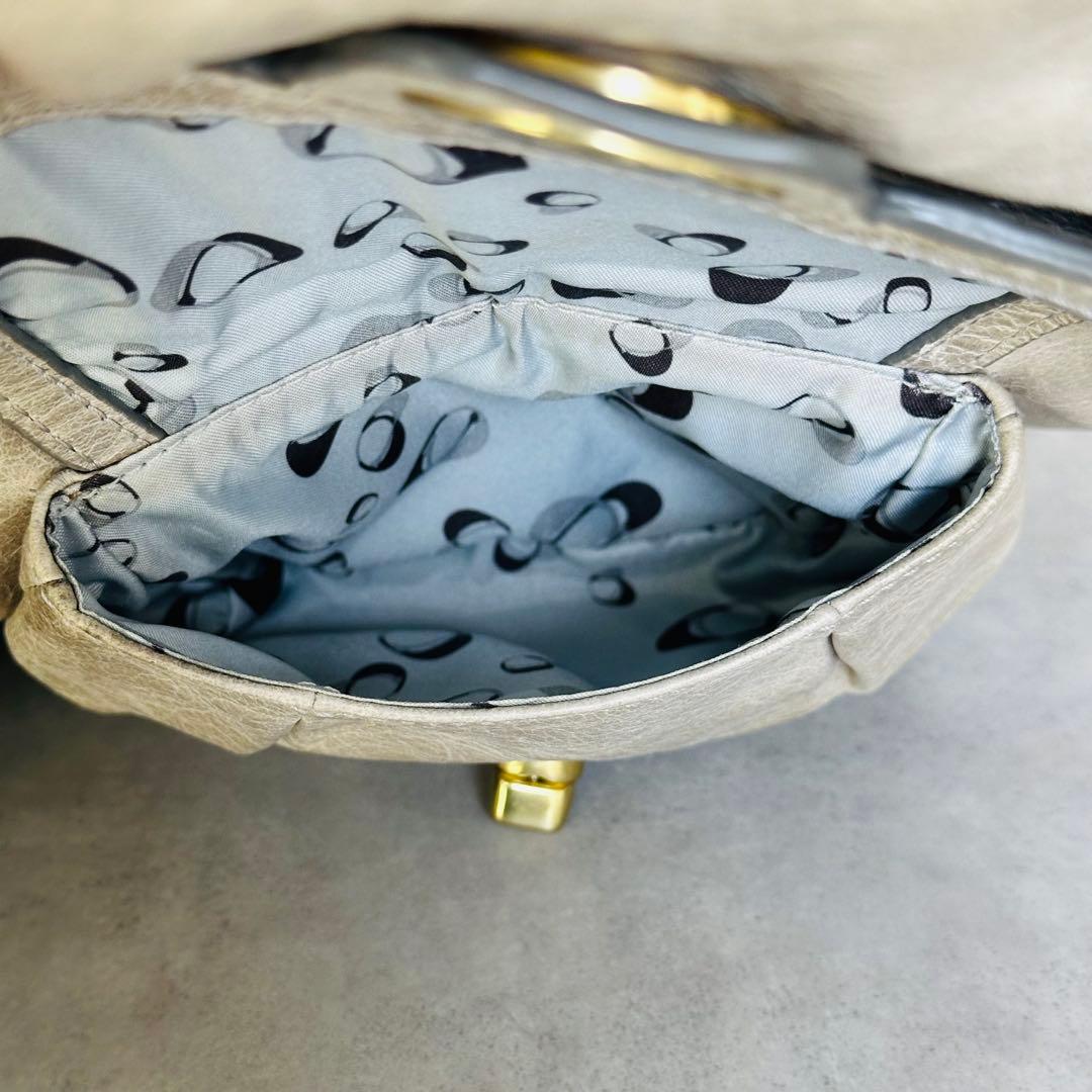 Y2K COACH Poppy Turnlock Double Pocket 15