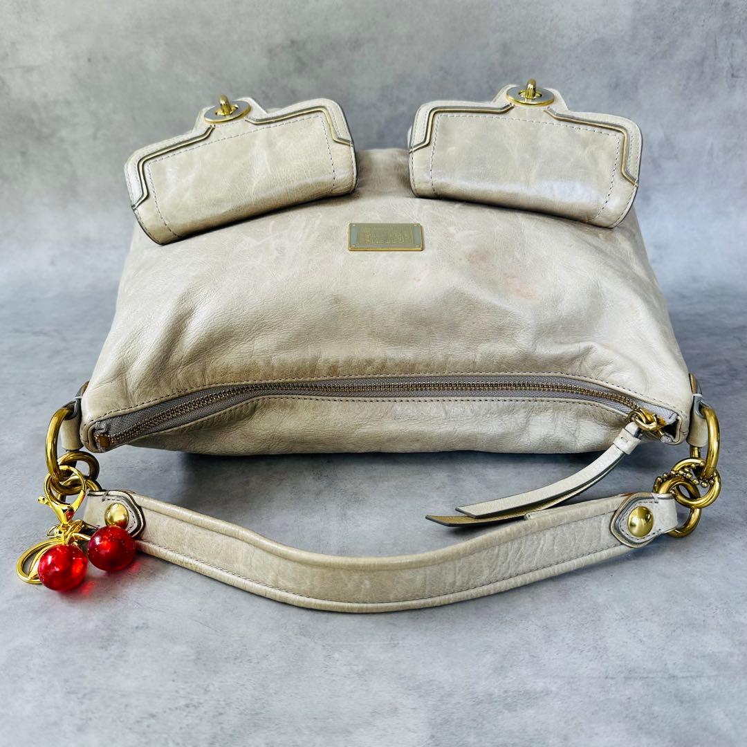 Y2K COACH Poppy Turnlock Double Pocket 7