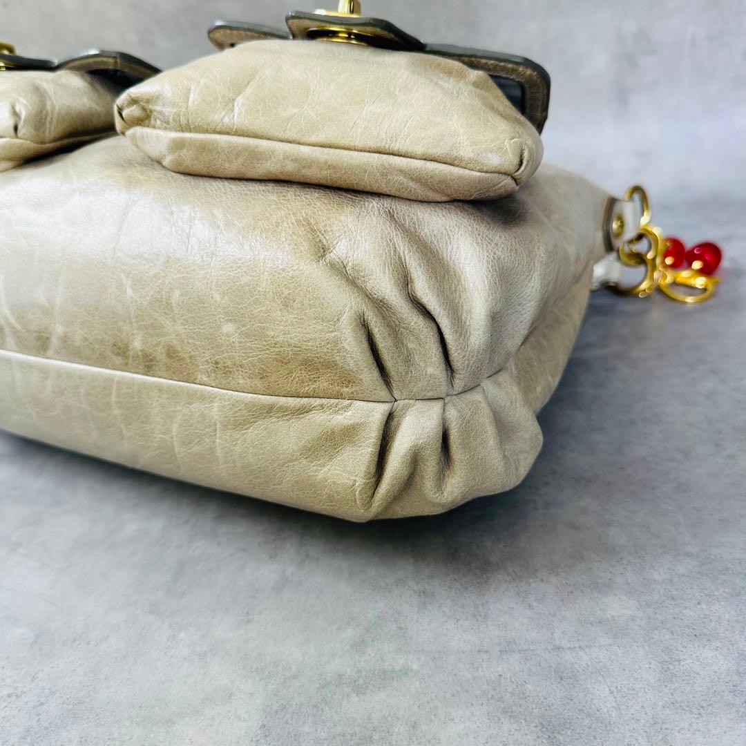 Y2K COACH Poppy Turnlock Double Pocket 9