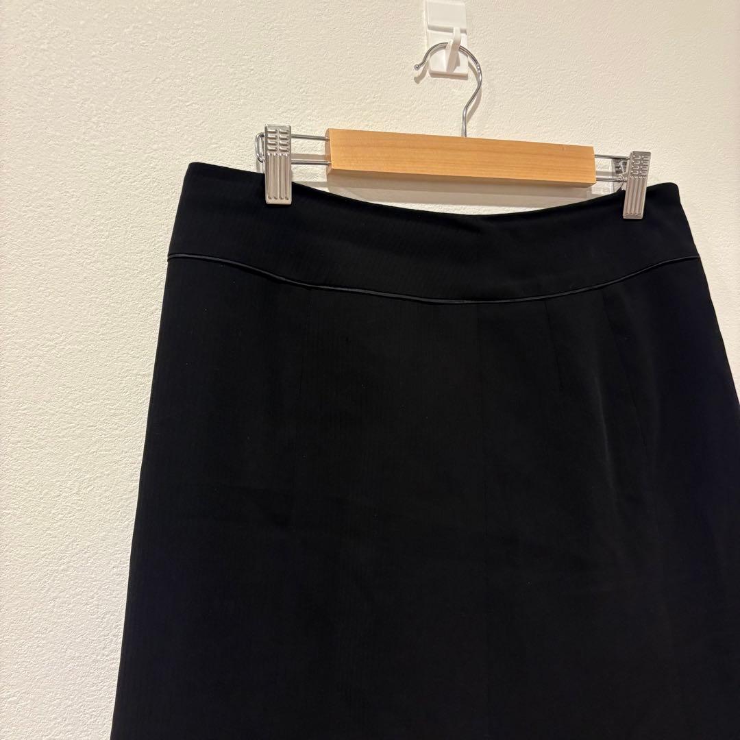 オリヒカ フレアスカート 膝丈　黒　 ブラック 11 L オフィス　フォーマル 2