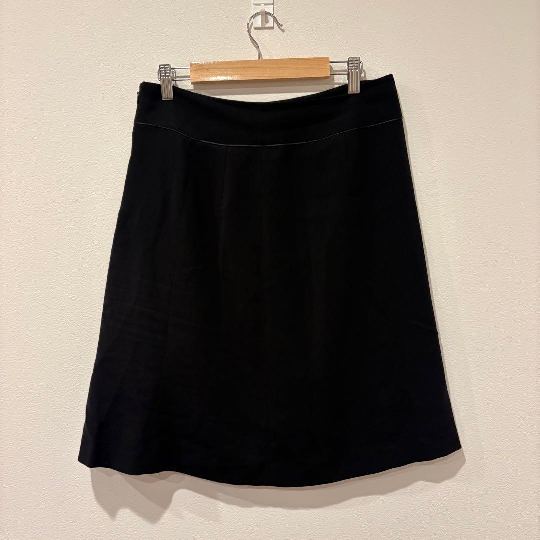 オリヒカ フレアスカート 膝丈　黒　 ブラック 11 L オフィス　フォーマル 5