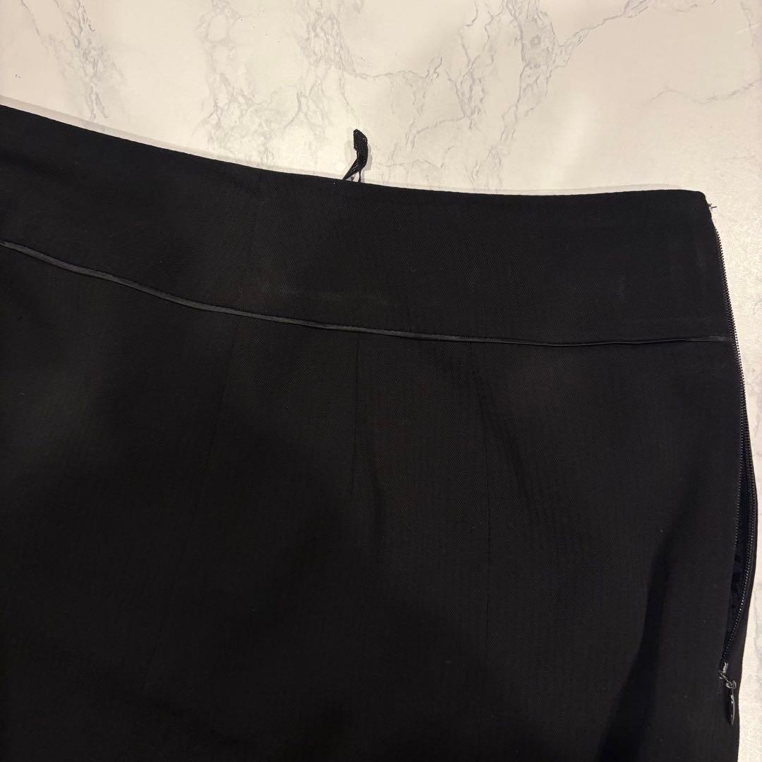 オリヒカ フレアスカート 膝丈　黒　 ブラック 11 L オフィス　フォーマル 8