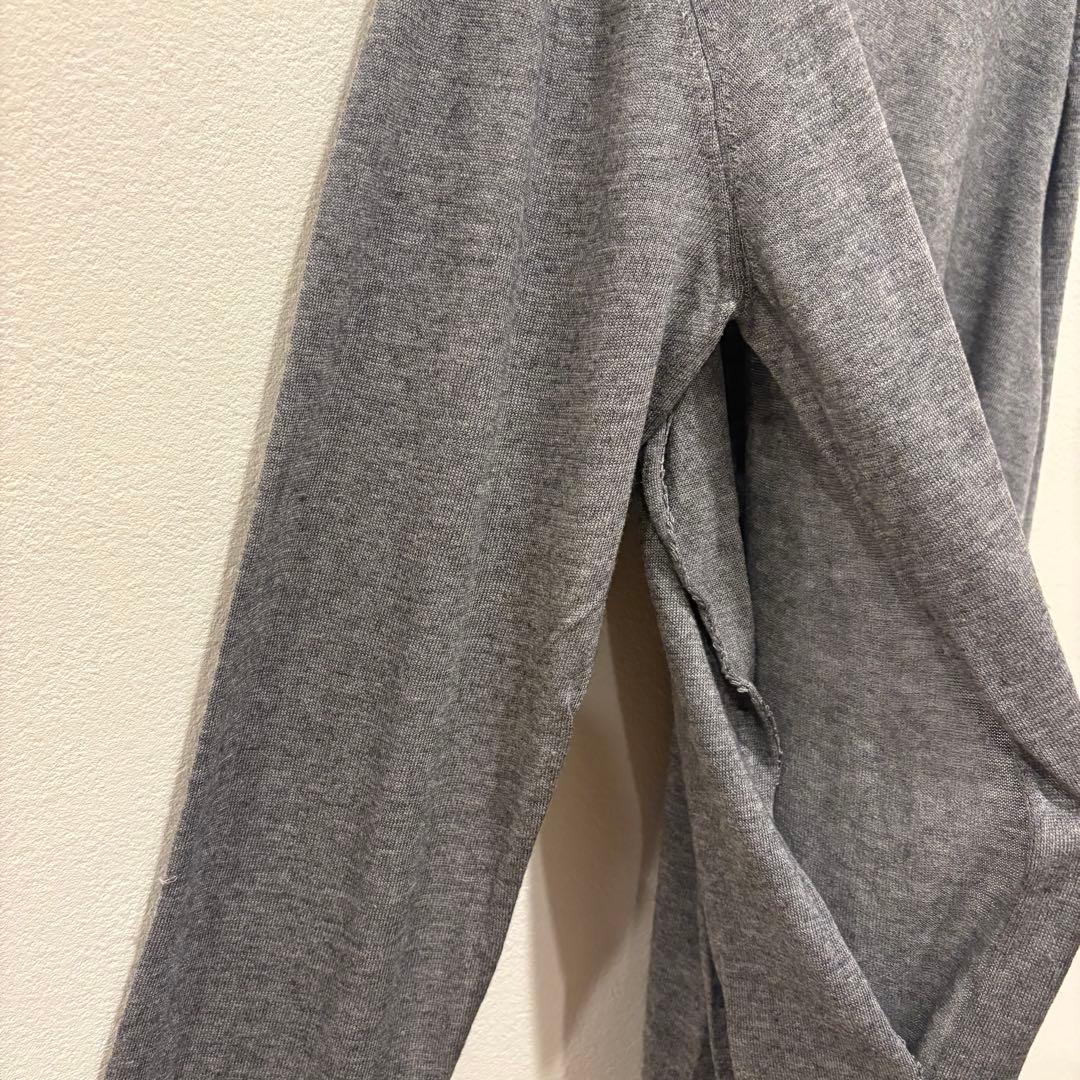 ザラ タートルネック ニットセーター 長袖 グレー 灰色　M レディース　無地 4