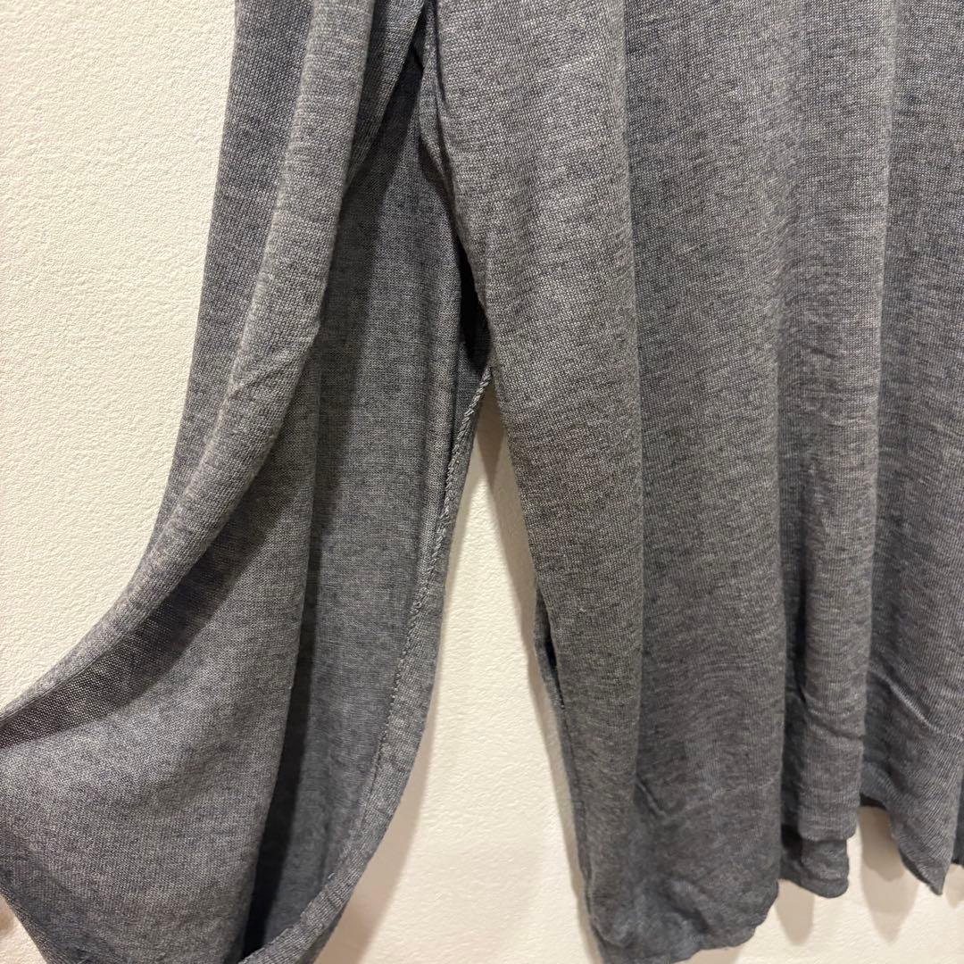 ザラ タートルネック ニットセーター 長袖 グレー 灰色　M レディース　無地 5