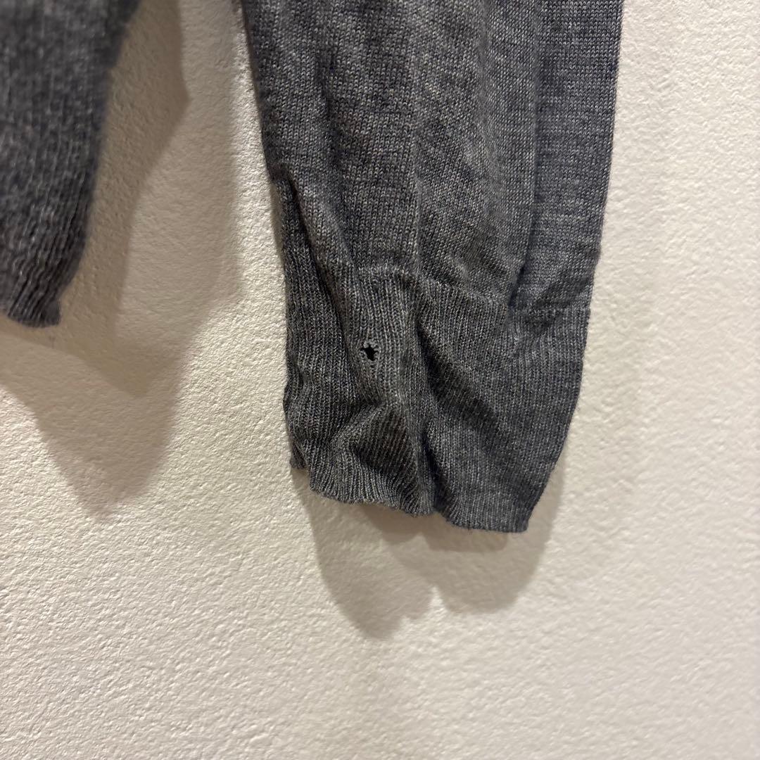 ザラ タートルネック ニットセーター 長袖 グレー 灰色　M レディース　無地 6