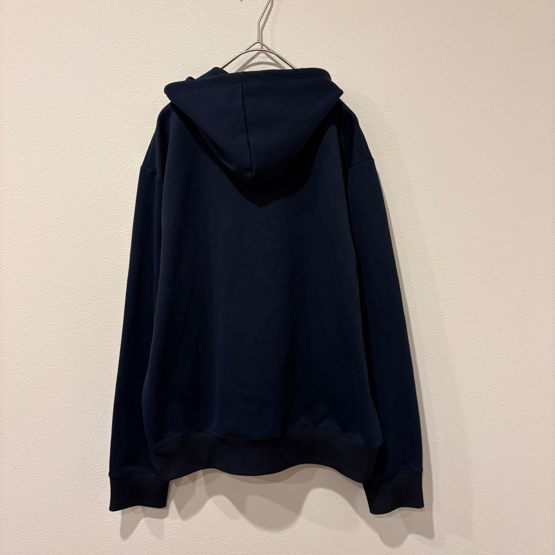 カンゴール パーカー ジップアップ フーディー 紺色　ネイビー L ワンポイント 8