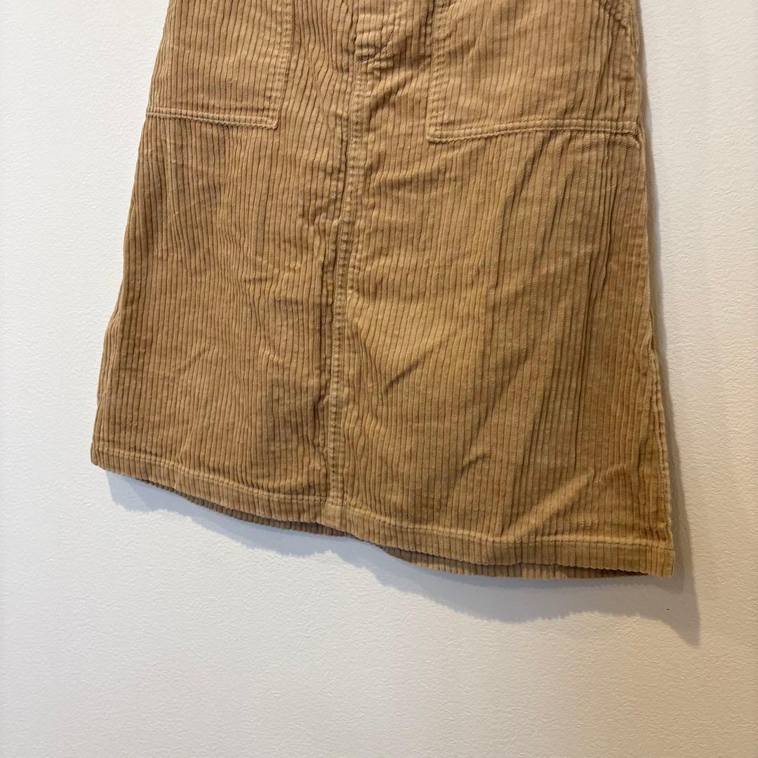 アースミュージックアンドエコロジー コーデュロイ スカート 茶色　ブラウン　L 3