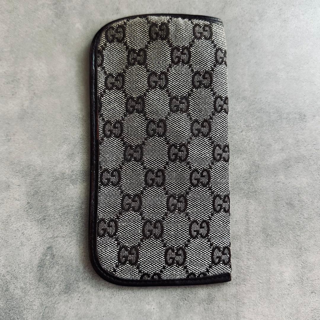 OLD GUCCI シェリーライン GGキャンバス メガネケース 2