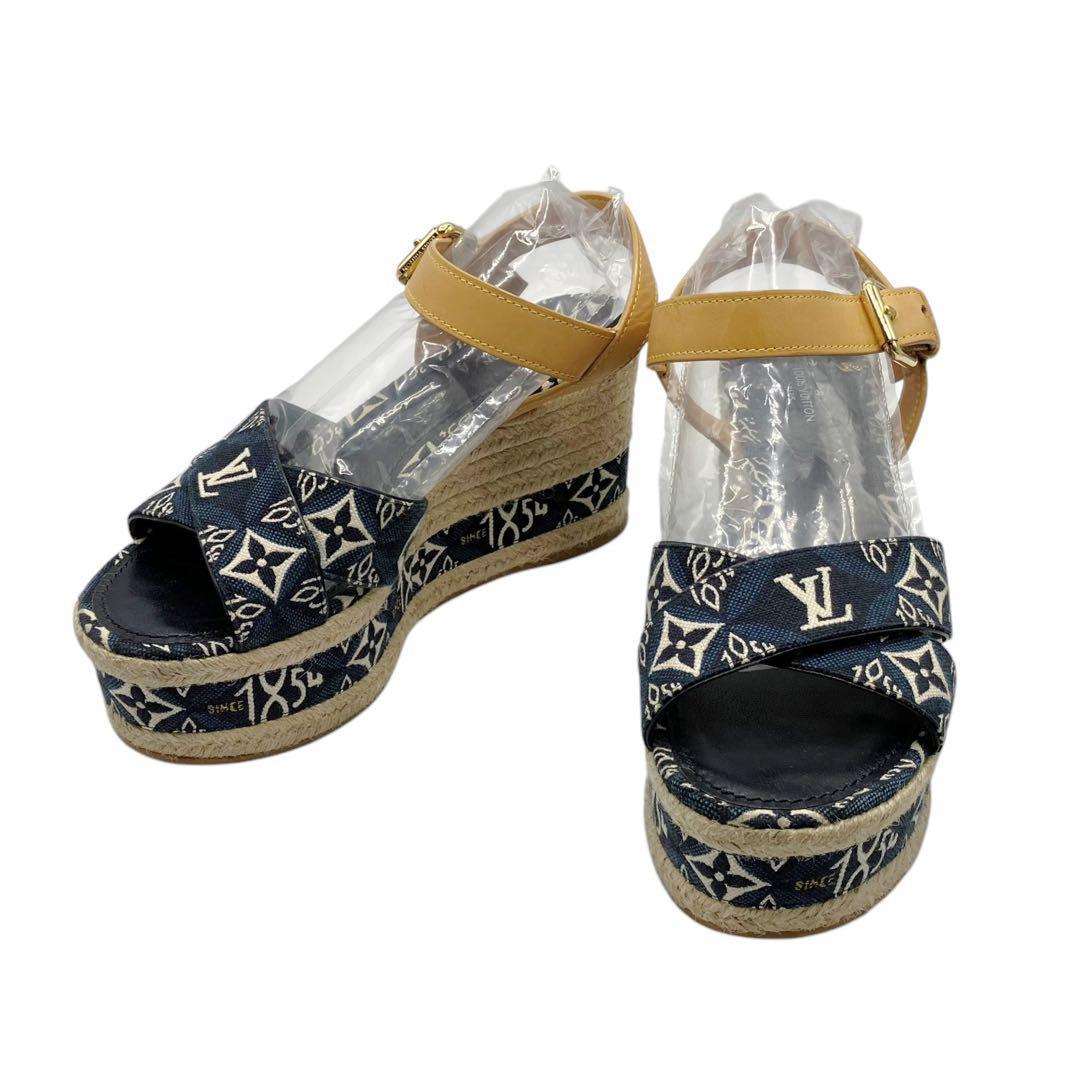 美品✨ ルイヴィトン バウンダリー ライン サンダル 36.5 2