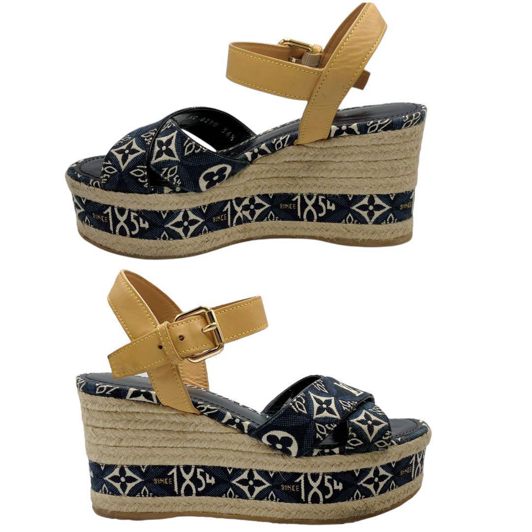 美品✨ ルイヴィトン バウンダリー ライン サンダル 36.5 3