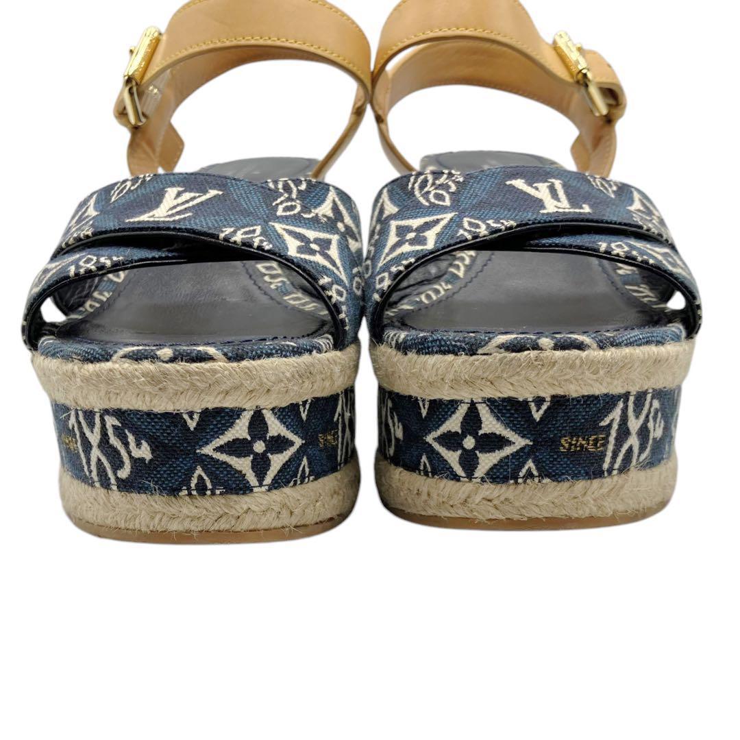 美品✨ ルイヴィトン バウンダリー ライン サンダル 36.5 7