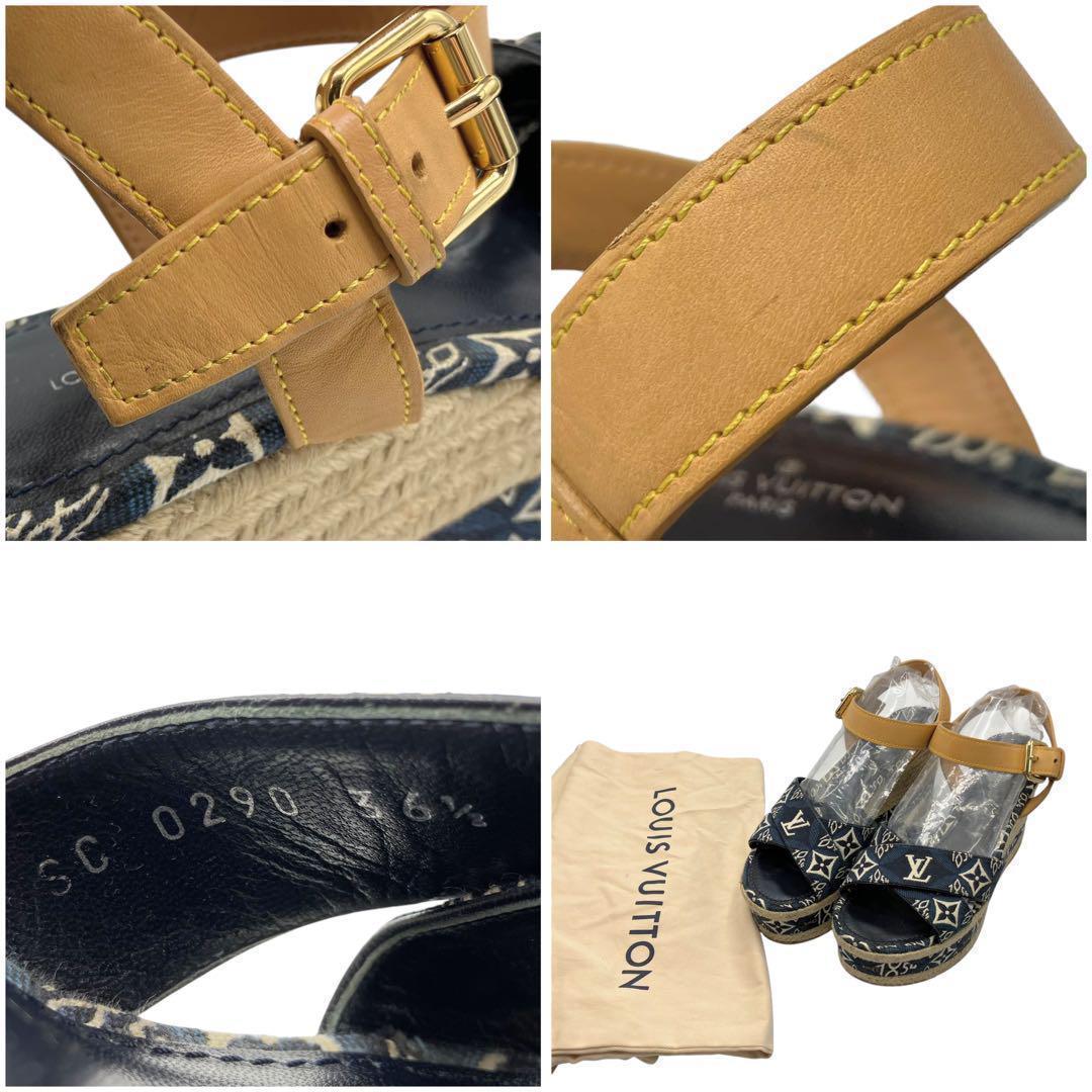 美品✨ ルイヴィトン バウンダリー ライン サンダル 36.5 10