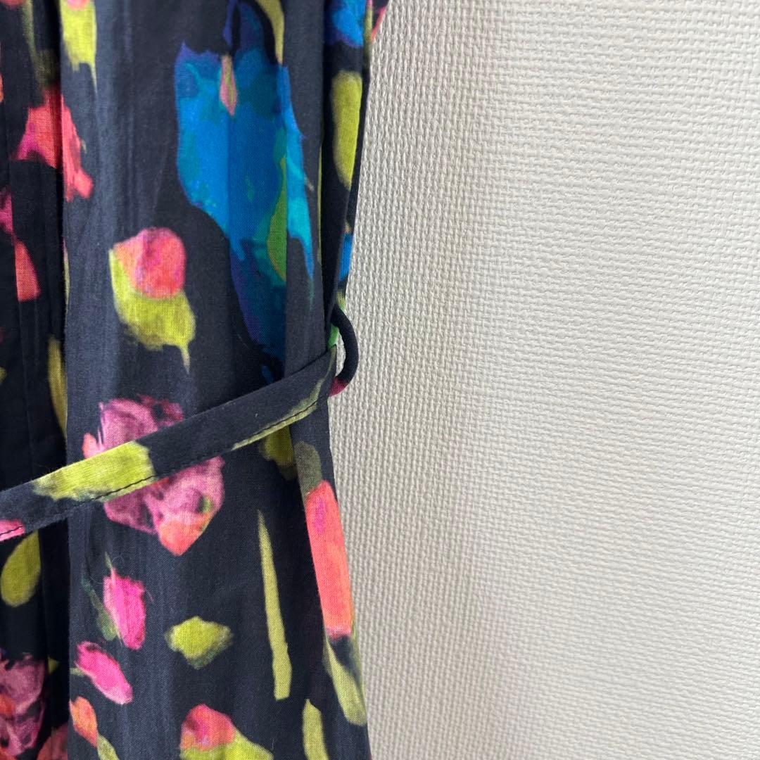 2025AW✨ハウスオブロータス　マルチフラワーノースリーブワンピース 4