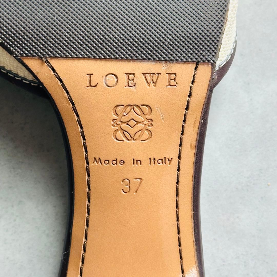 LOEWE アナグラム ロゴ ミュール サンダル 13