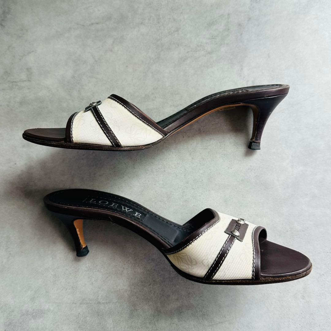 LOEWE アナグラム ロゴ ミュール サンダル 6