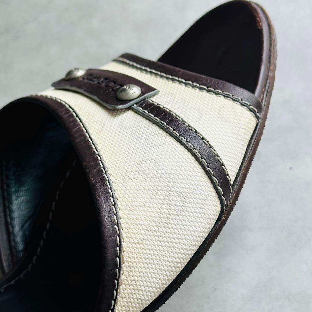 LOEWE アナグラム ロゴ ミュール サンダル 10