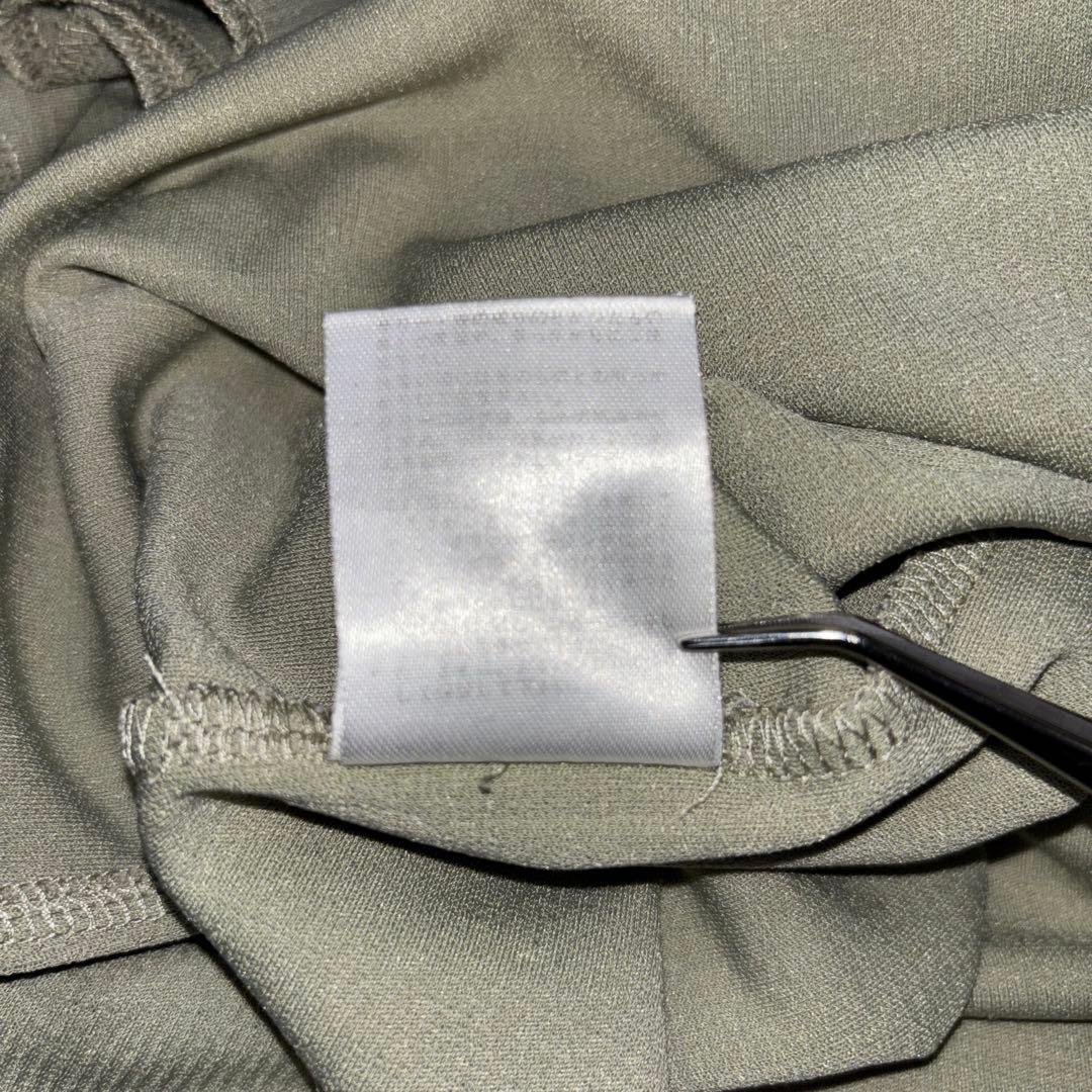 w closet半袖カットソーワンピース切りっぱなしF オリーブグリーンd702 19