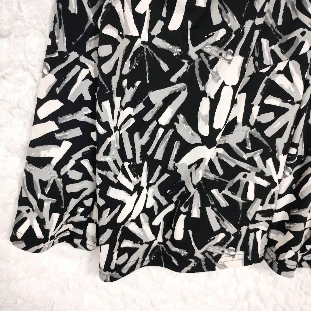 Provador プロバドール 抽象柄 3L チュニック 半袖 5