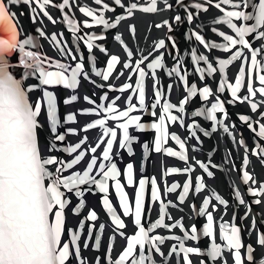 Provador プロバドール 抽象柄 3L チュニック 半袖 6