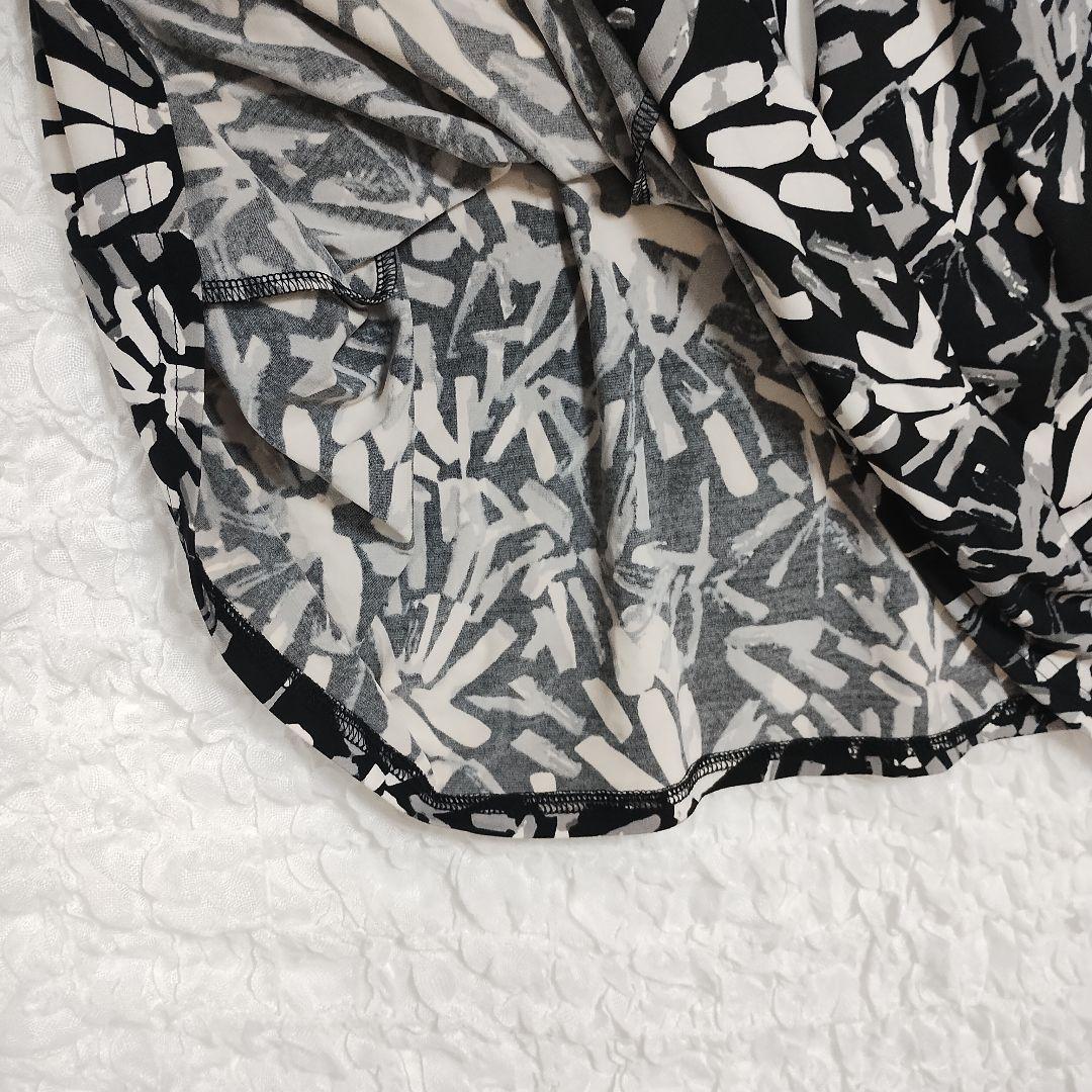 Provador プロバドール 抽象柄 3L チュニック 半袖 8