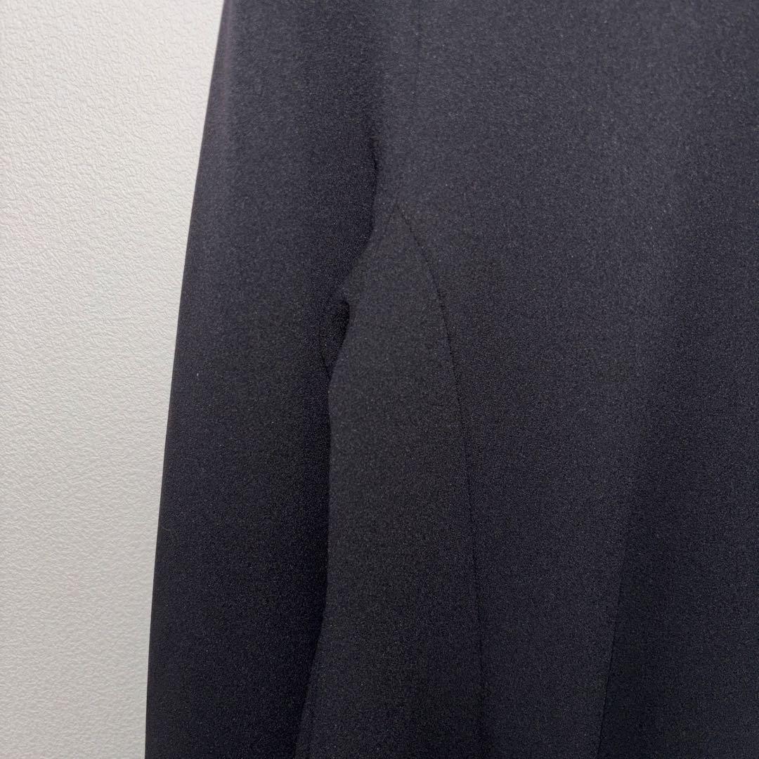 GLOBAL WORK フレアブラウスブラック長袖トップス M d683 5