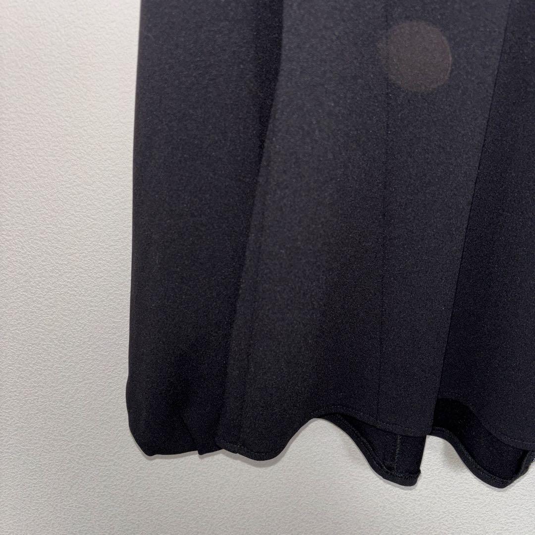 GLOBAL WORK フレアブラウスブラック長袖トップス M d683 6