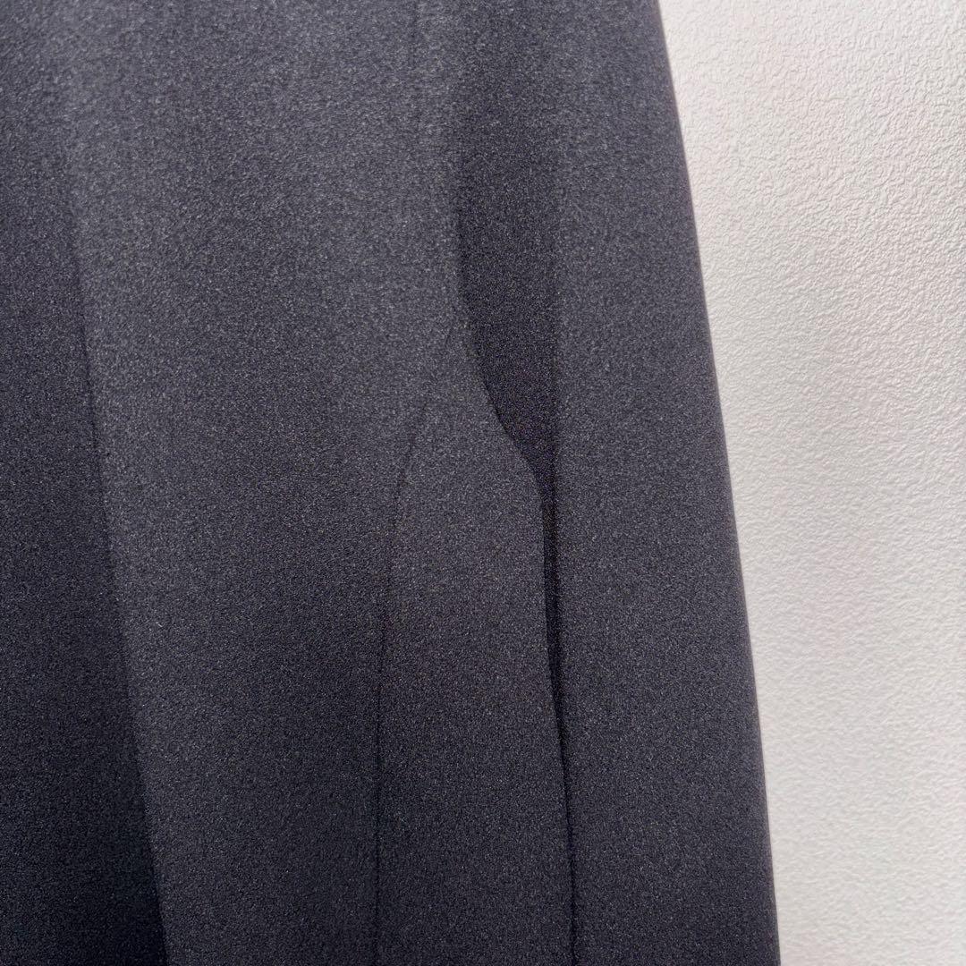 GLOBAL WORK フレアブラウスブラック長袖トップス M d683 8