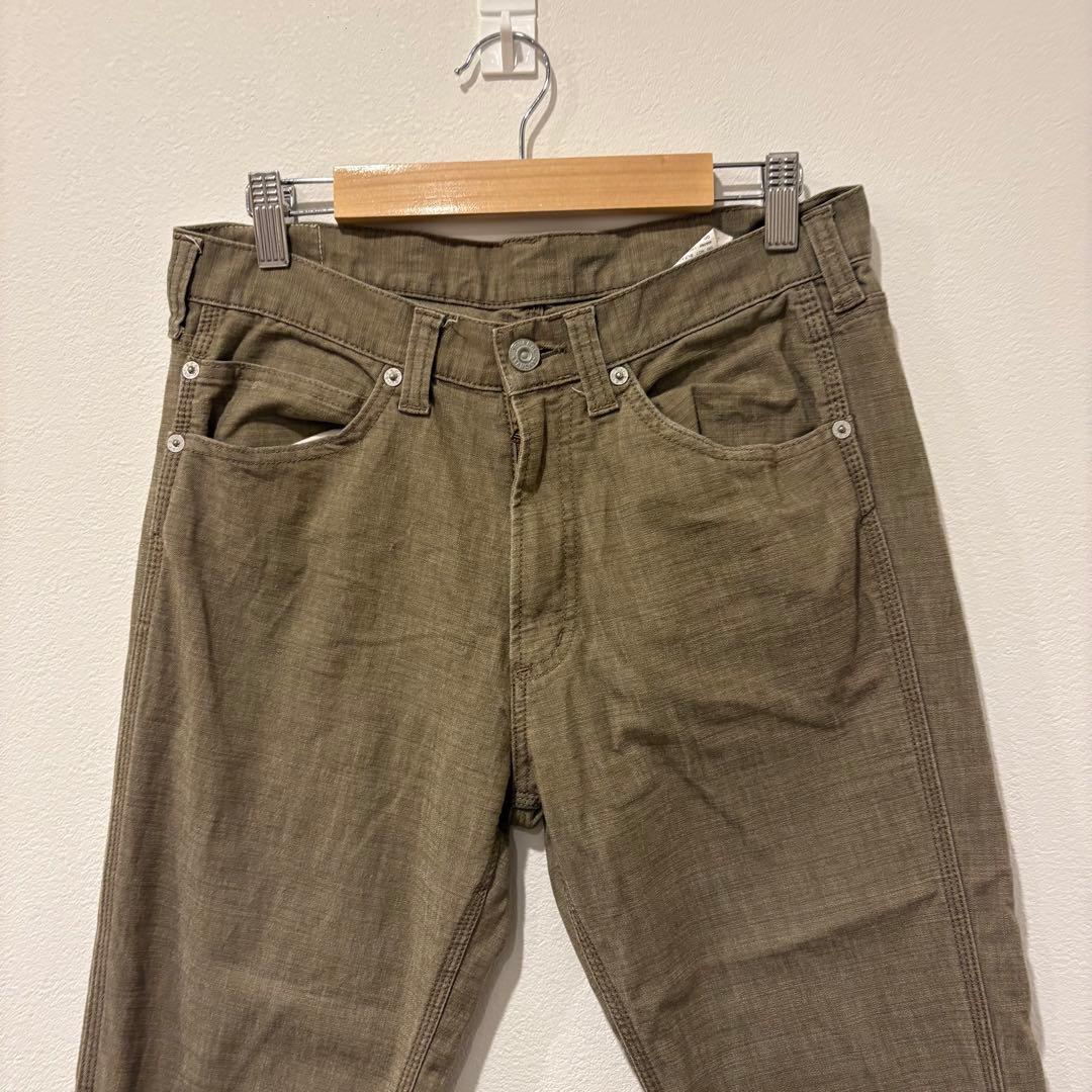 ジャーナルスタンダード デニムパンツ ストレッチ カーキ M 日本製 テーパード 2