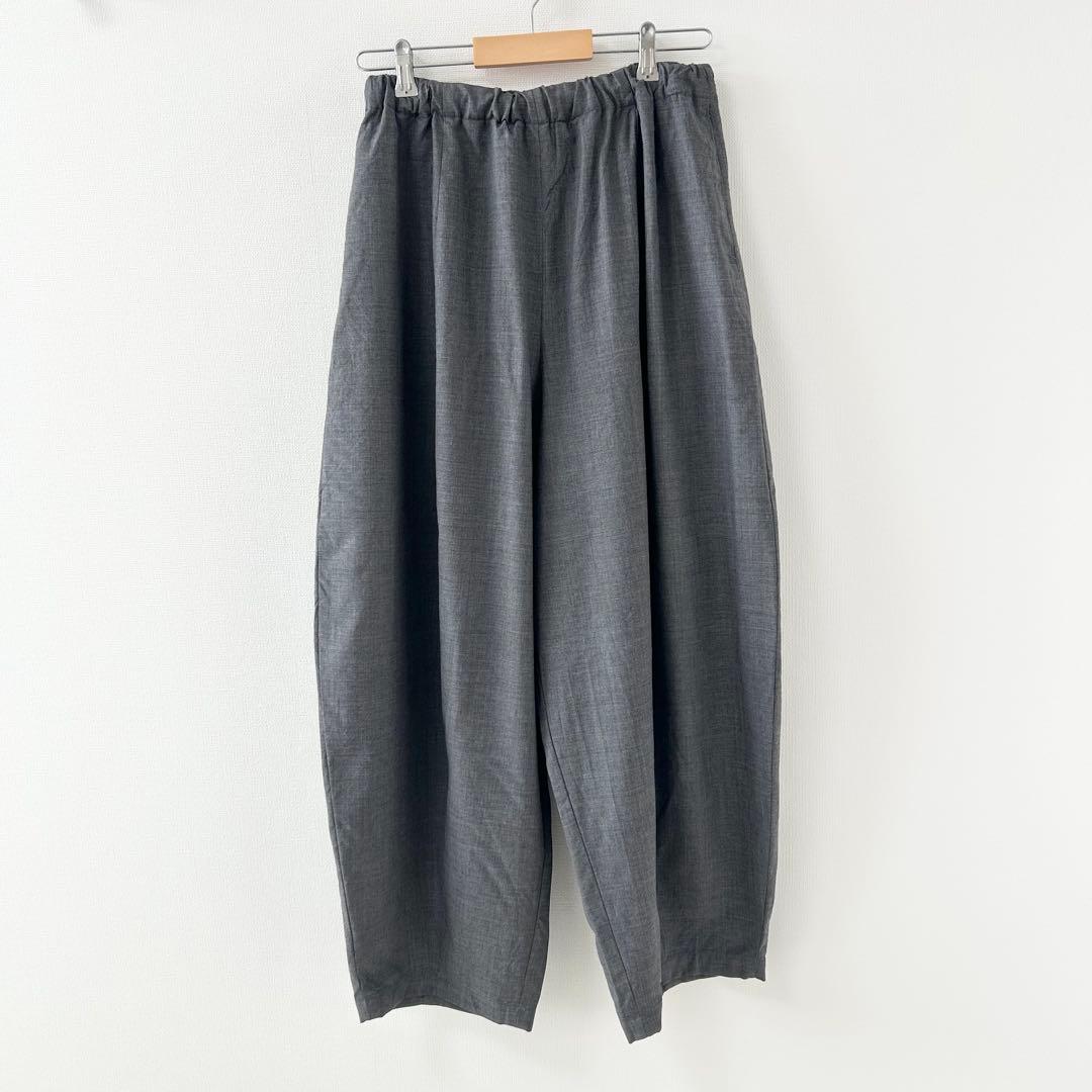 Curensology カレンソロジー　ウールドロストパンツ　グレー